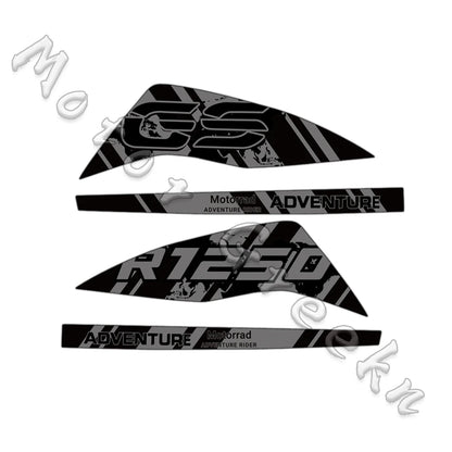 Decalcomanie per paramani moto GS Adventure