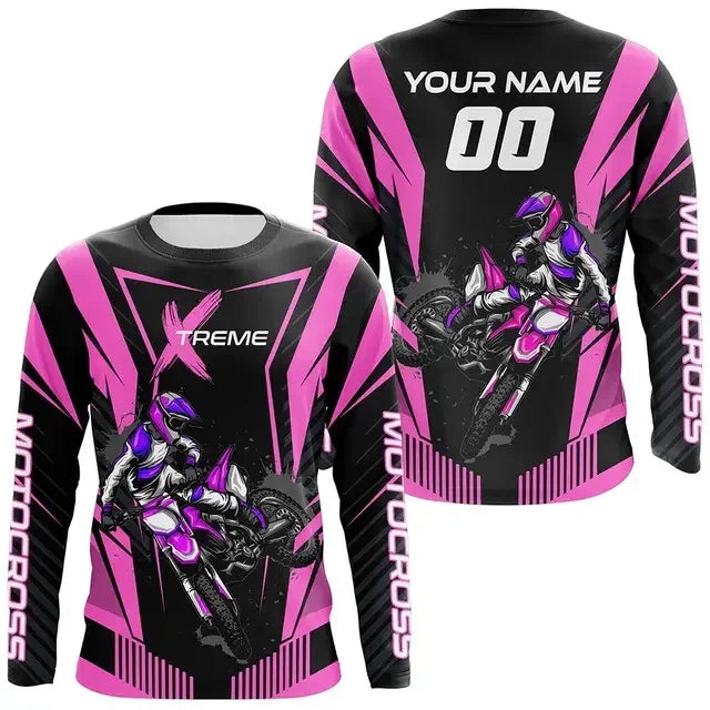 Riding Race Motorcycle Long Shirt
