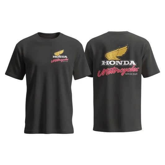 Wings Printed Motorcyclist Cotton Shirt 