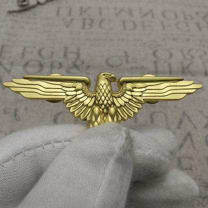 Eagle Metal Badge Brooch 