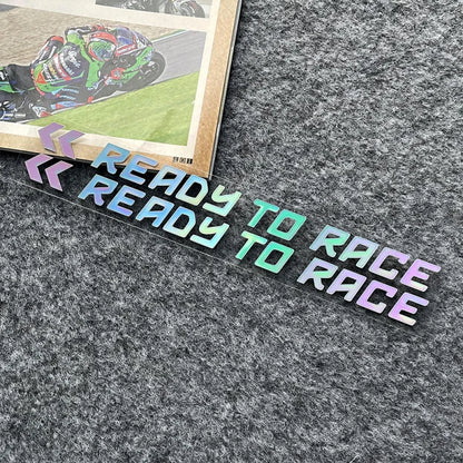 Ready to Race Decals