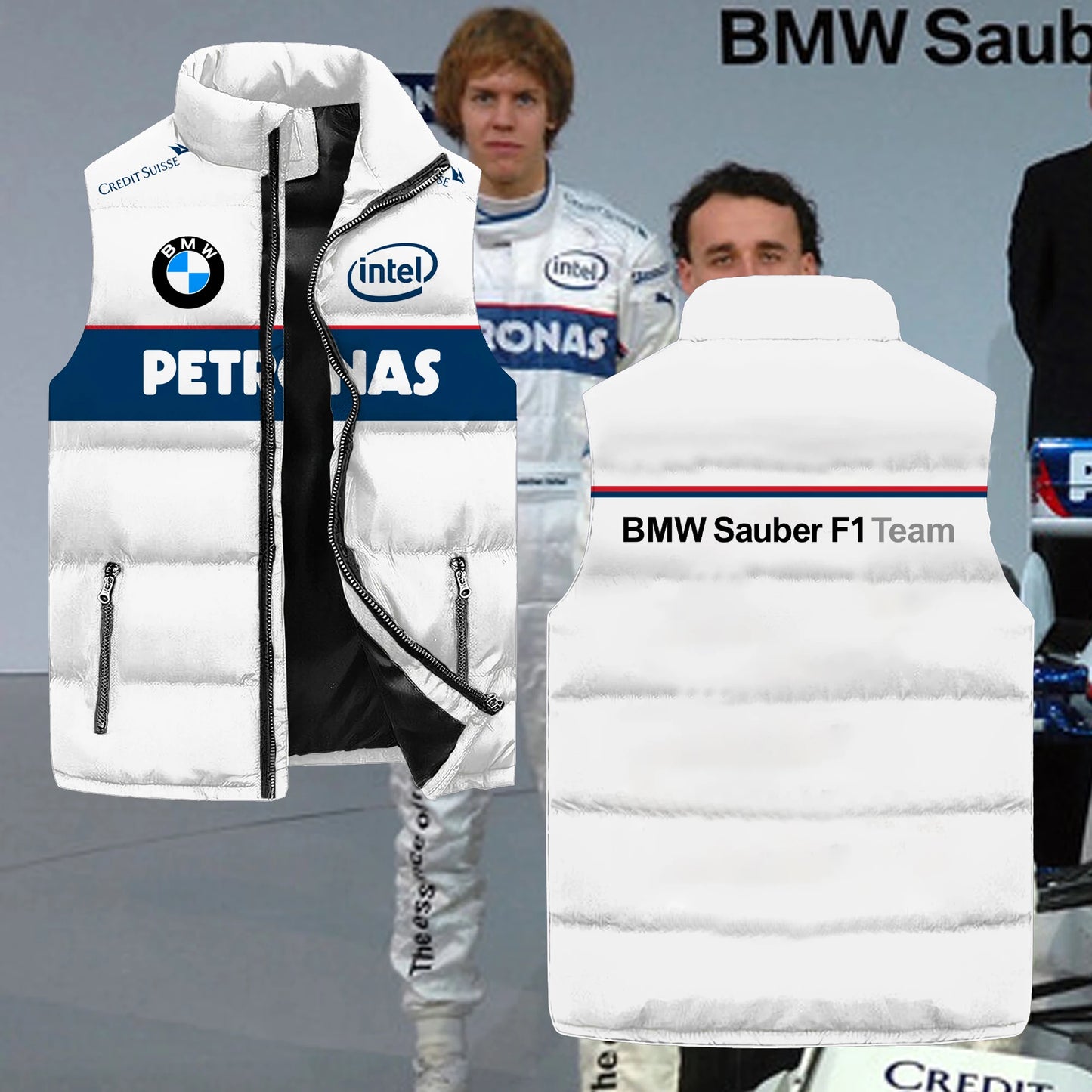 Motorcyclist Printed Vest for Men