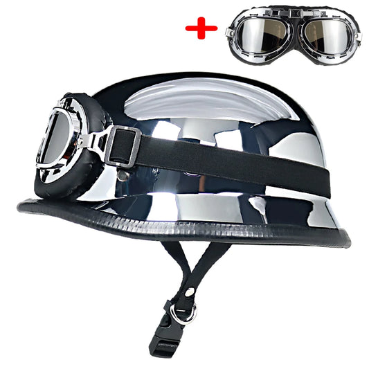 Motorcycle Helmet Retro Goggles