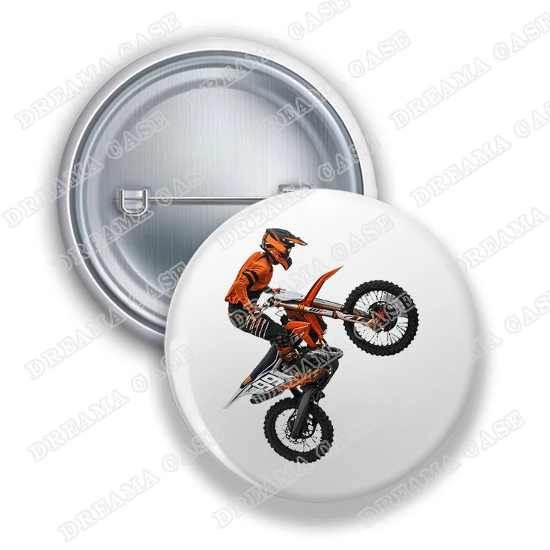 Motocross Dirt Bike Pin
