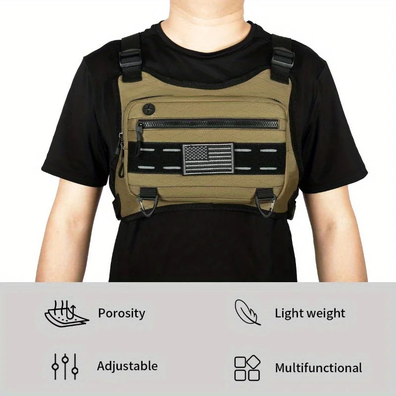 Motorcycle Chest Bag – Tactical Design for Riders