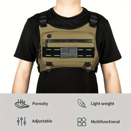 Motorcycle Chest Bag – Tactical Design for Riders