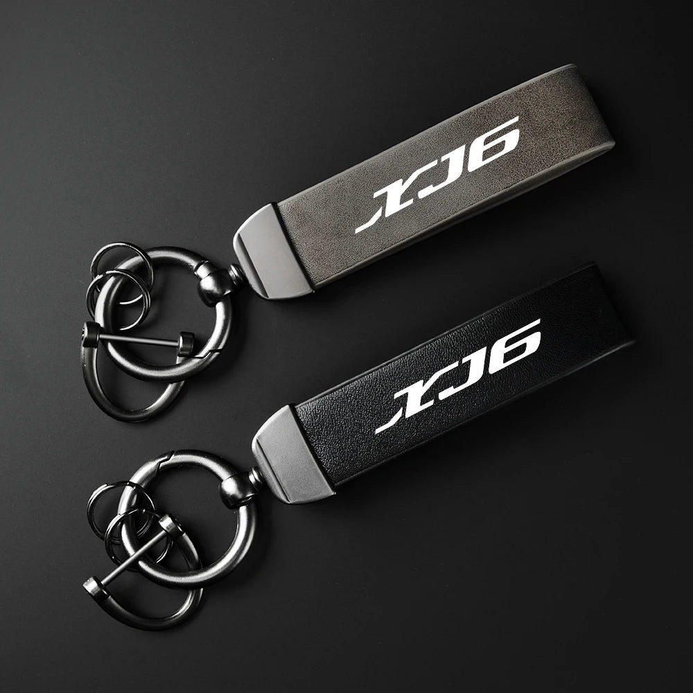 Performance Leather Loop Keychain