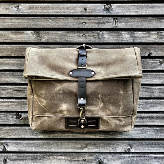 Vintage Motorcycle Saddle Bags 