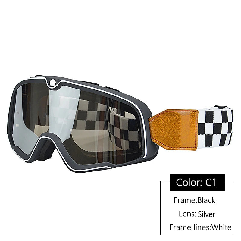 Vintage Racing Goggles