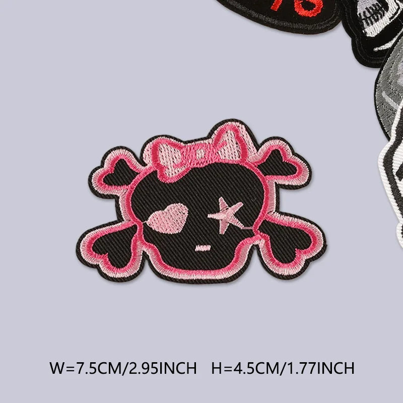 Skull Patch Thermocollant