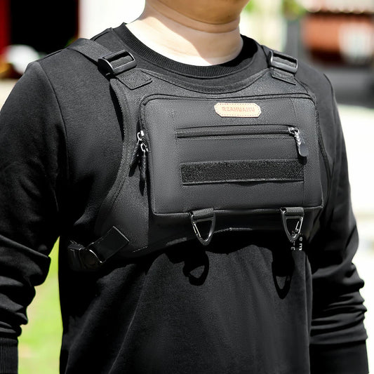 Tactical Chest Bag for Motorcyclists 