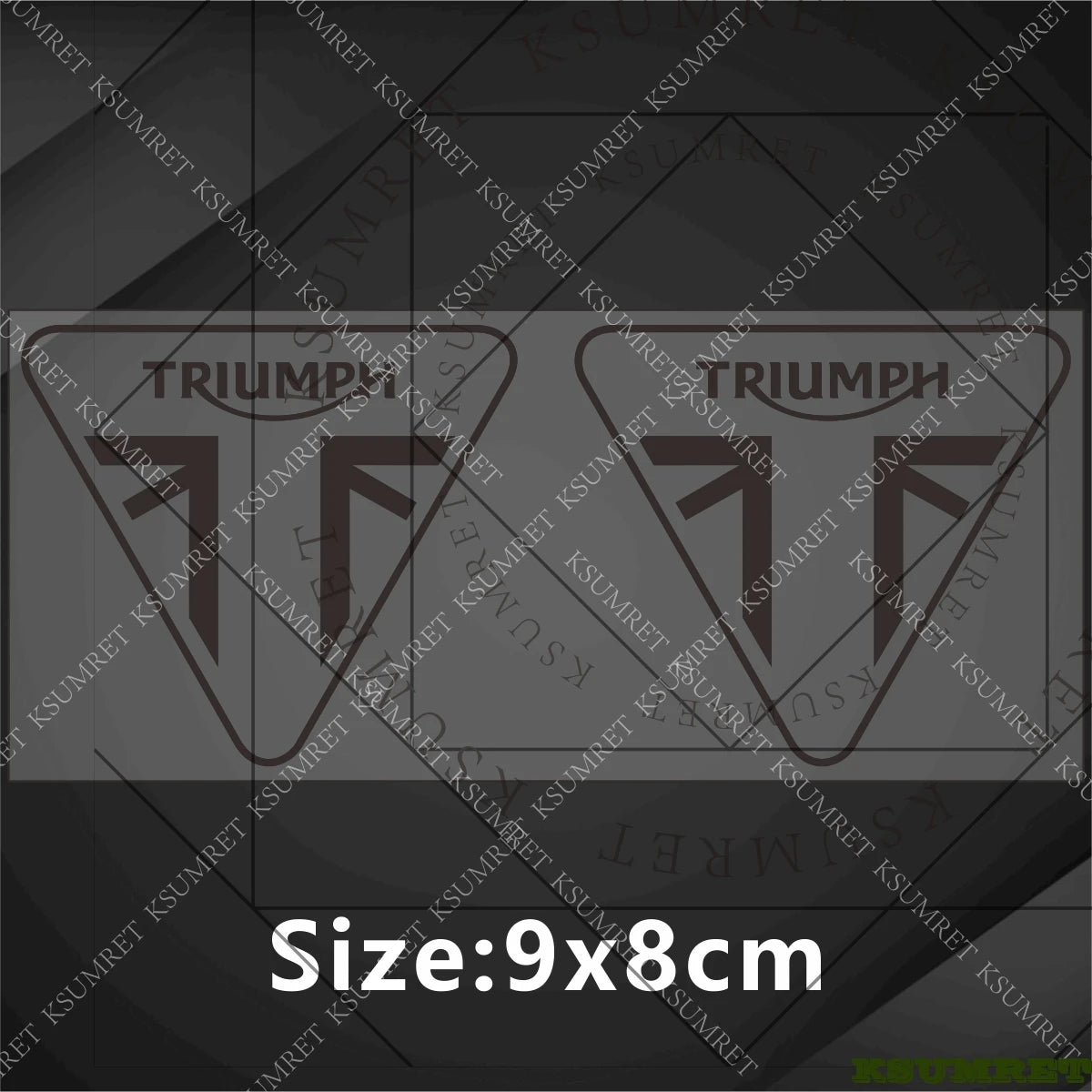 สติ๊กเกอร์โลโก้ Triumph 