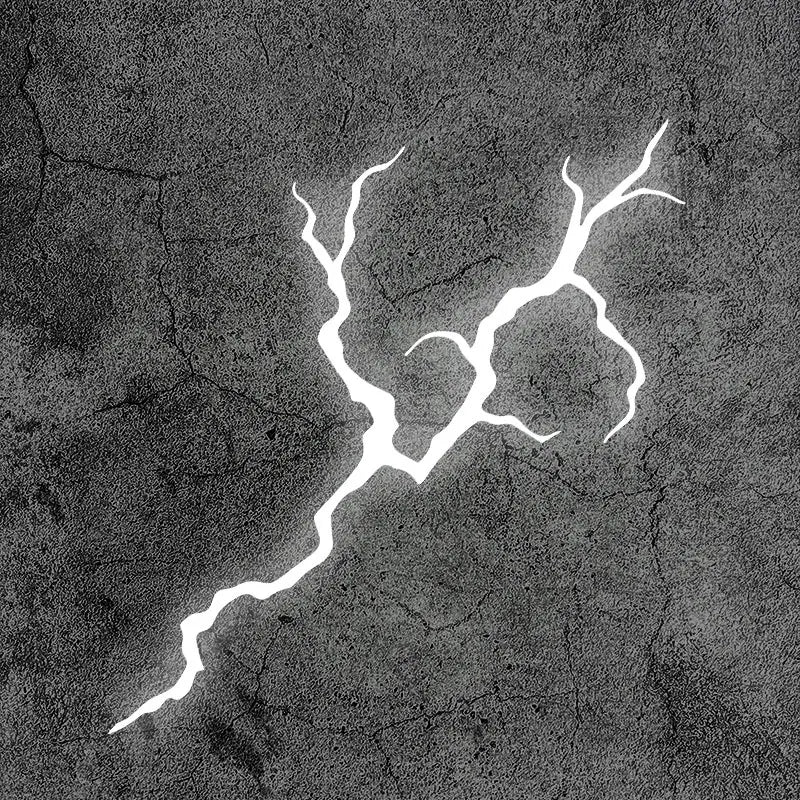 Lightning Bolt Reflective Stickers