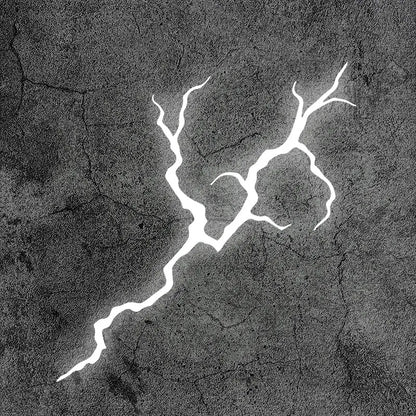 Lightning Bolt Reflective Stickers