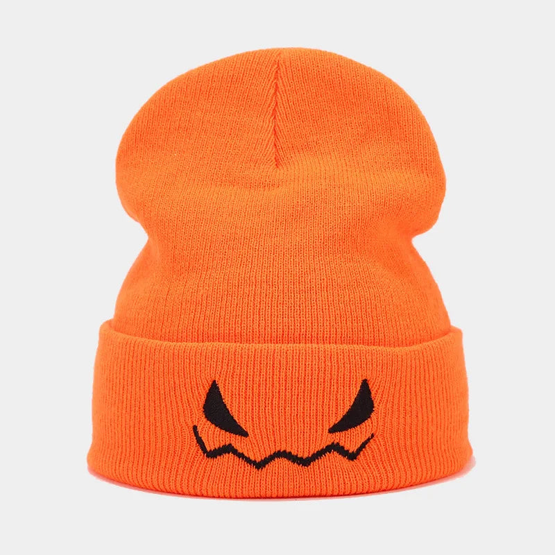 Fun Embroidery Knitted Beanie