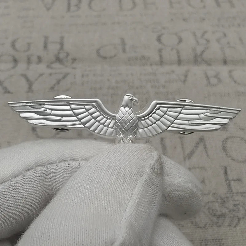 Eagle Metal Badge Brooch 