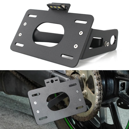 Motorcycle Side License Plate Holder 