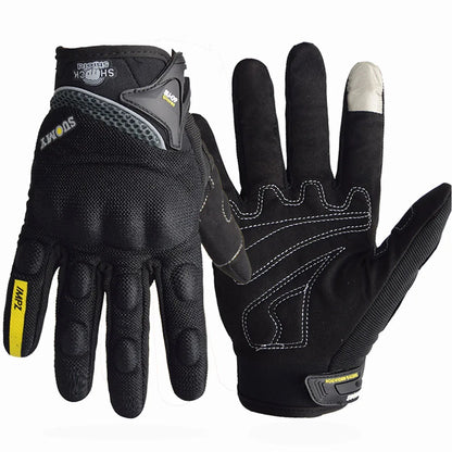 Gants de course à doigt complet respirant 