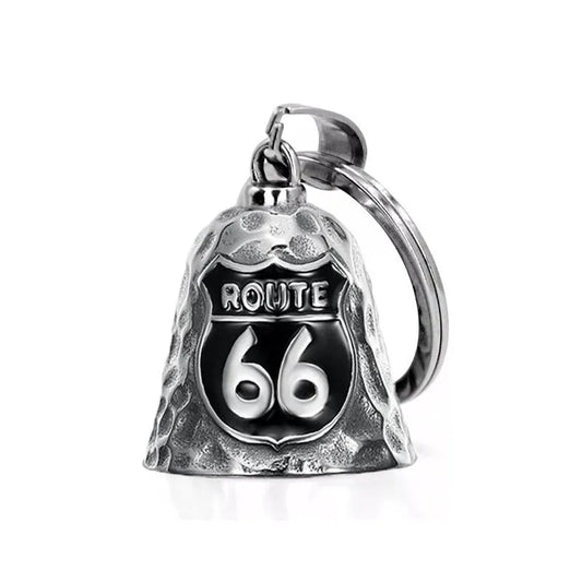 Route 66 Bell Keychain 