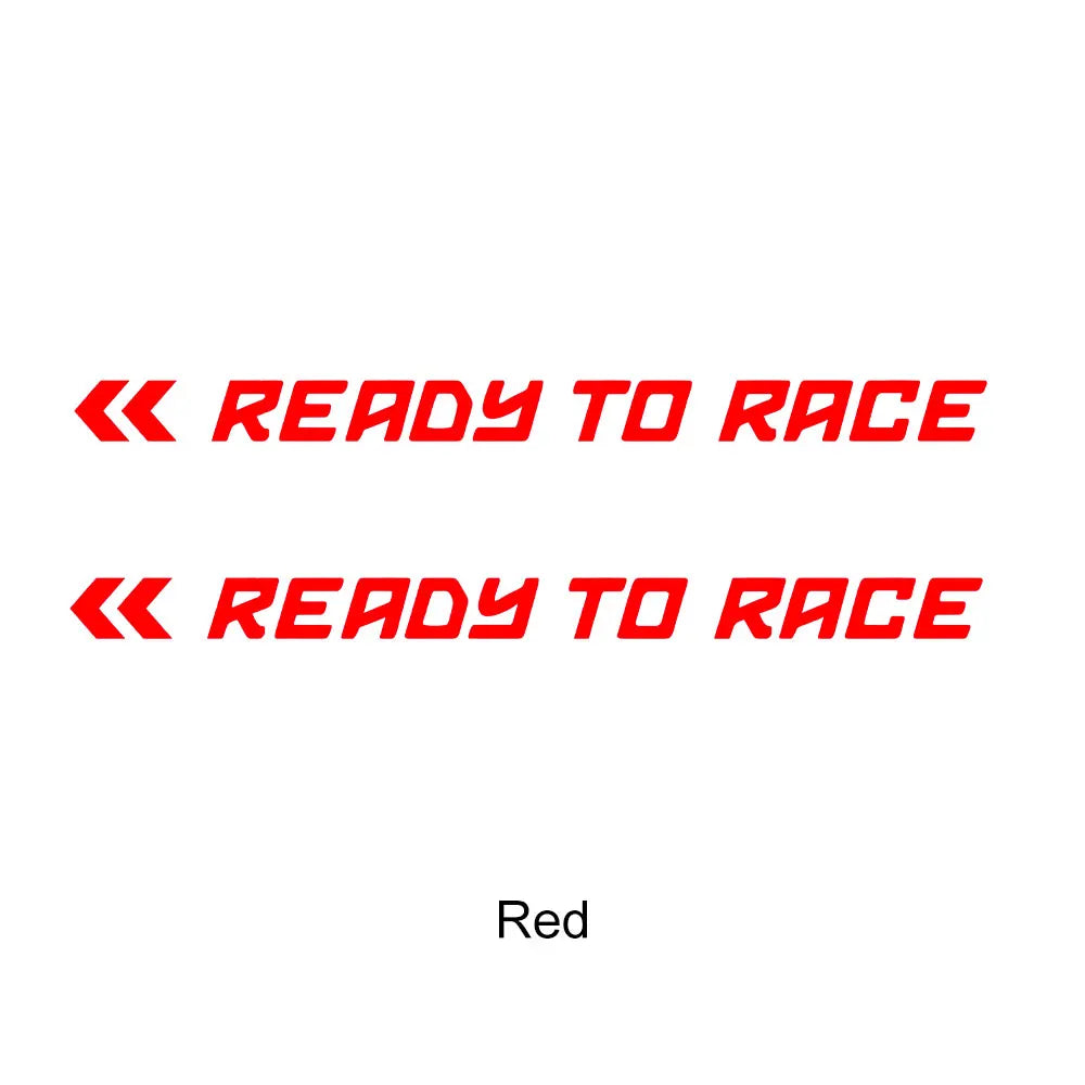 Ready To Race Sticker