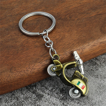 Vintage Motorcycle Key Chains 