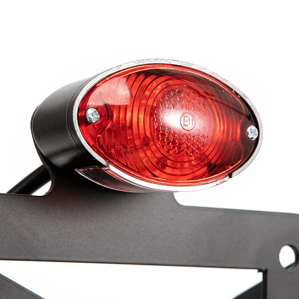 Universal Motorcycle License Plate Holder with LED 