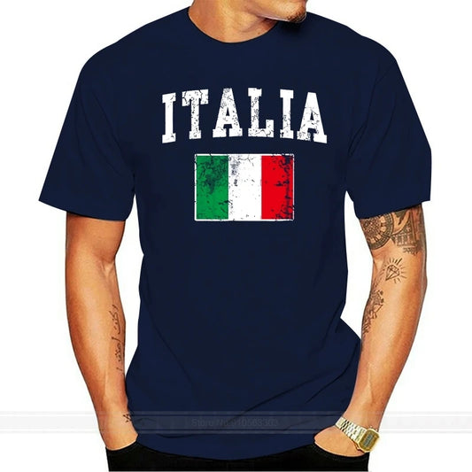 Vintage Italia Flag T-Shirt 
