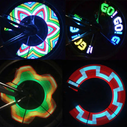 Wheel Tire Valve Stem Cycling LED