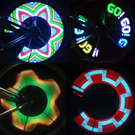 Wheel Tire Valve Stem Cycling LED