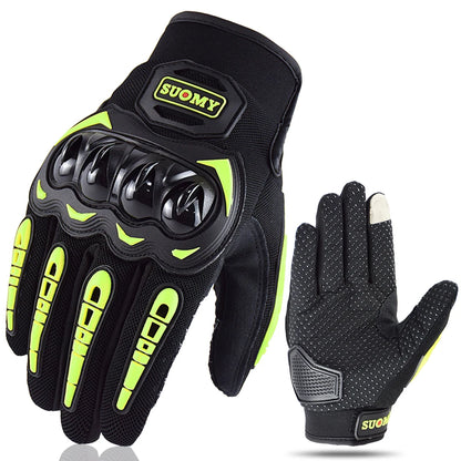 Gants de course à doigt complet respirant 