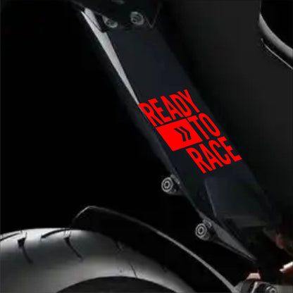 Ready To Race Stickers