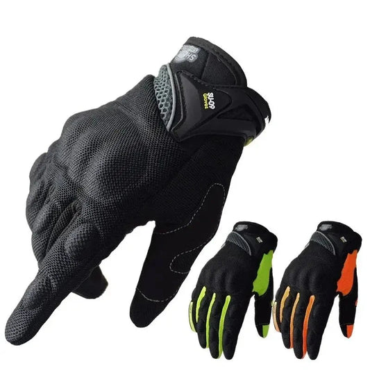 Guantes de carreras de dedos completos y transpirables 
