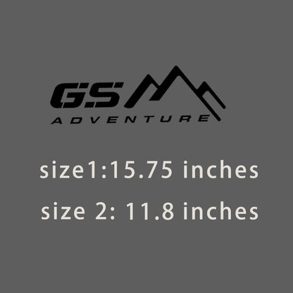 2PCS Adventure Reflector Sticker 