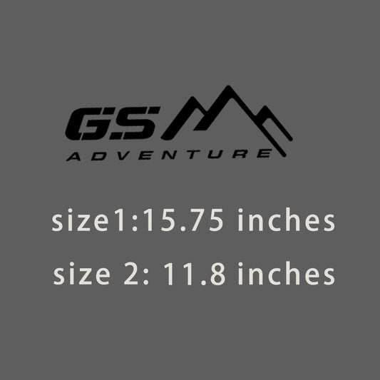 2PCS Adventure Reflector Sticker 