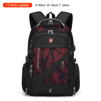 Motorcyclist Travel Backpack Lock Secure 