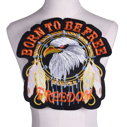 Punk Embroidered Iron On Patches 
