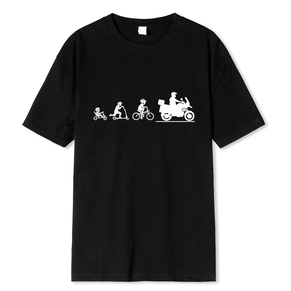 Evolution of Rider Grafik-T-Shirt