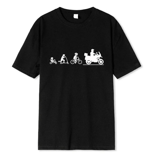 วิวัฒนาการของเสื้อยืดกราฟิก Rider