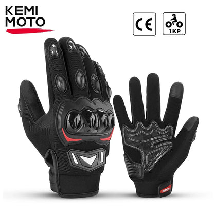 Luvas de motocicleta CE