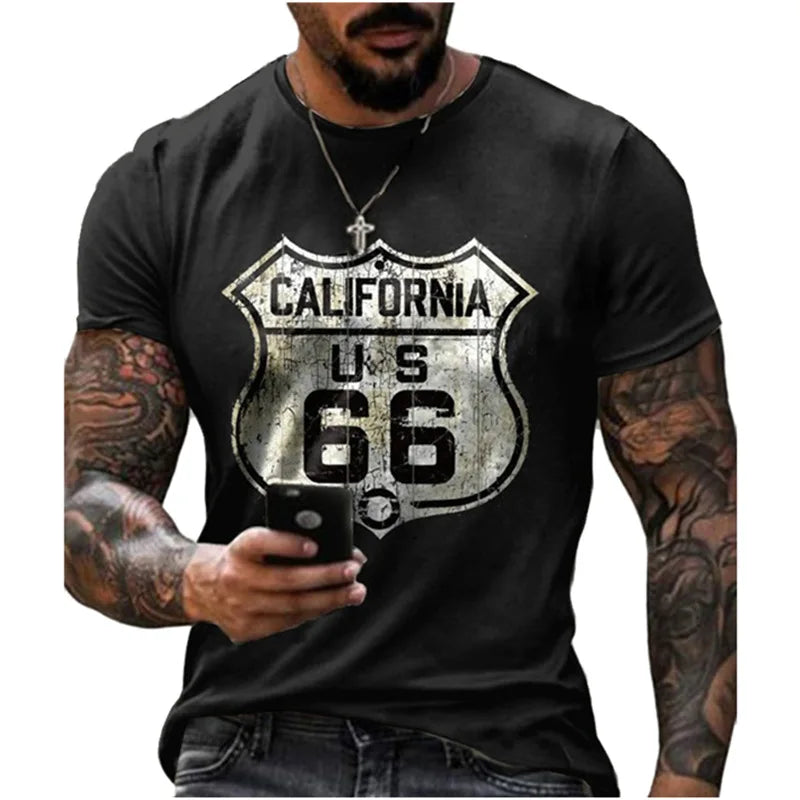 Route 66 Shirt Classic Style