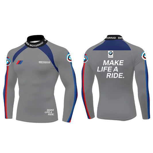 Motorrad Compass Volldruck-T-Shirt