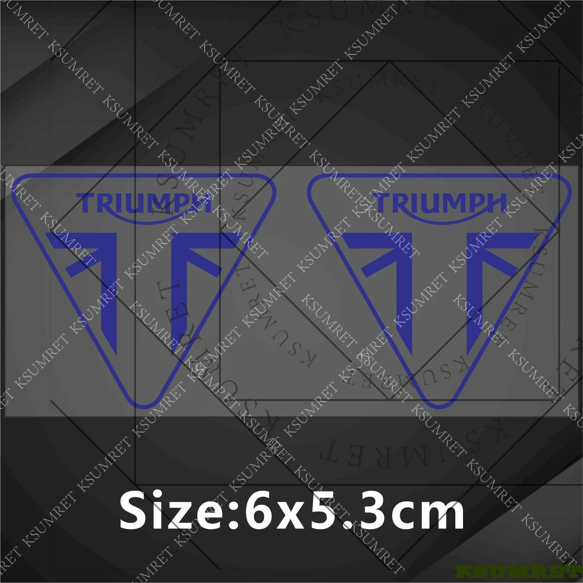 สติ๊กเกอร์โลโก้ Triumph 