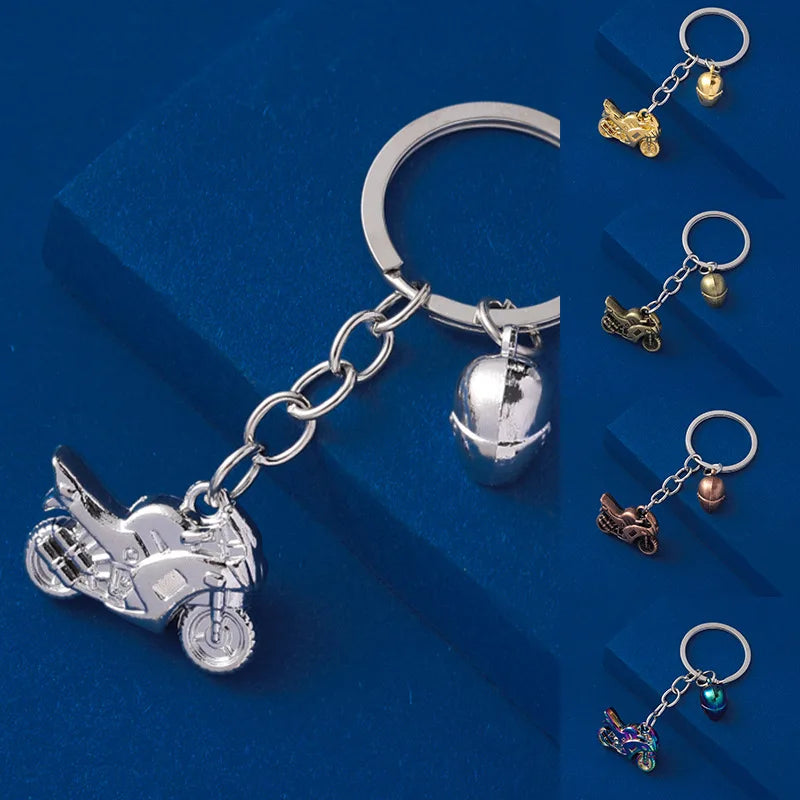 Motorcycle Keychain Metal 