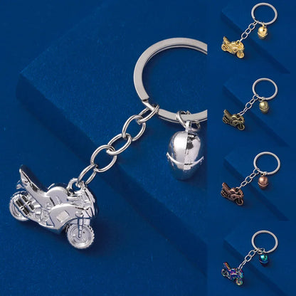 Motorcycle Keychain Metal 