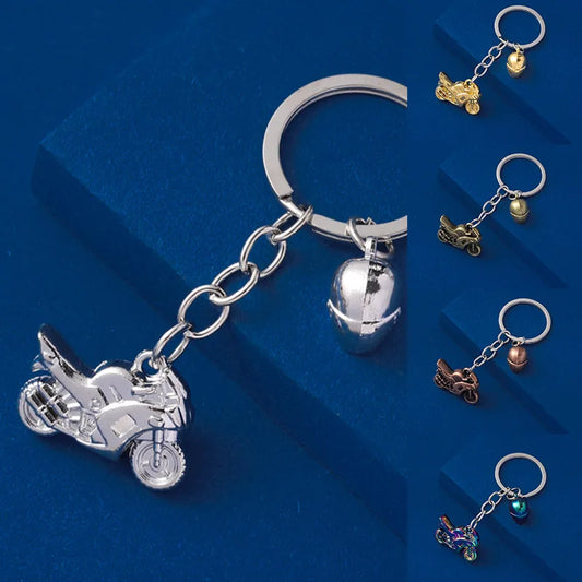Motorcycle Keychain Metal 