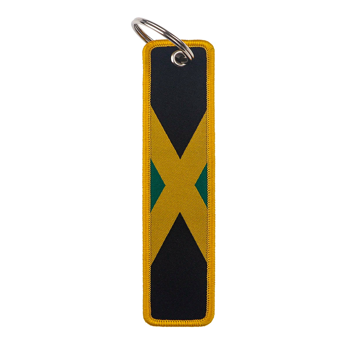 National Flag Fabric Keychain