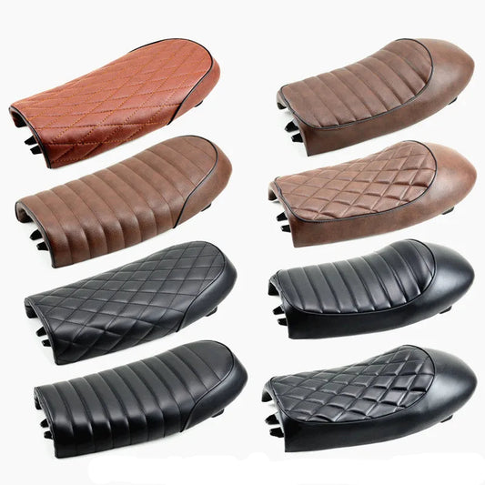 Motorcycle Vintage Saddle Seat Cushion 