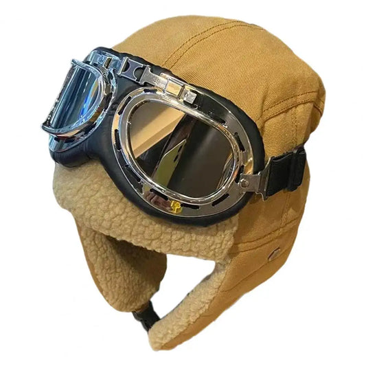 Winter Hat with Goggles 