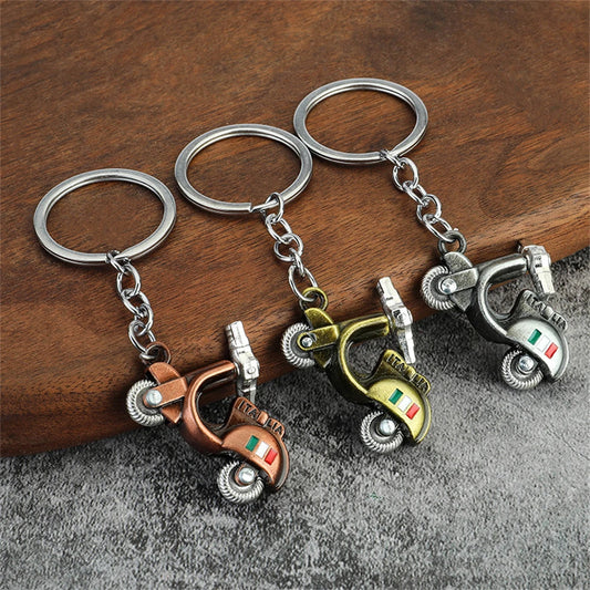 Vintage Motorcycle Key Chains 