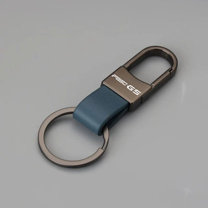 F850 GS Leather Keyring 